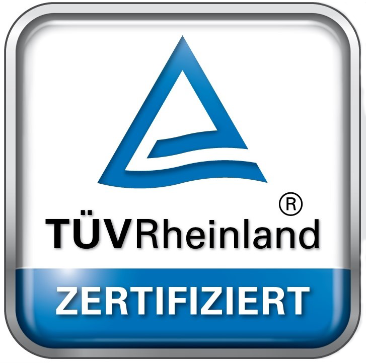 Certification by notified Body TÜV Rheinland for VCL